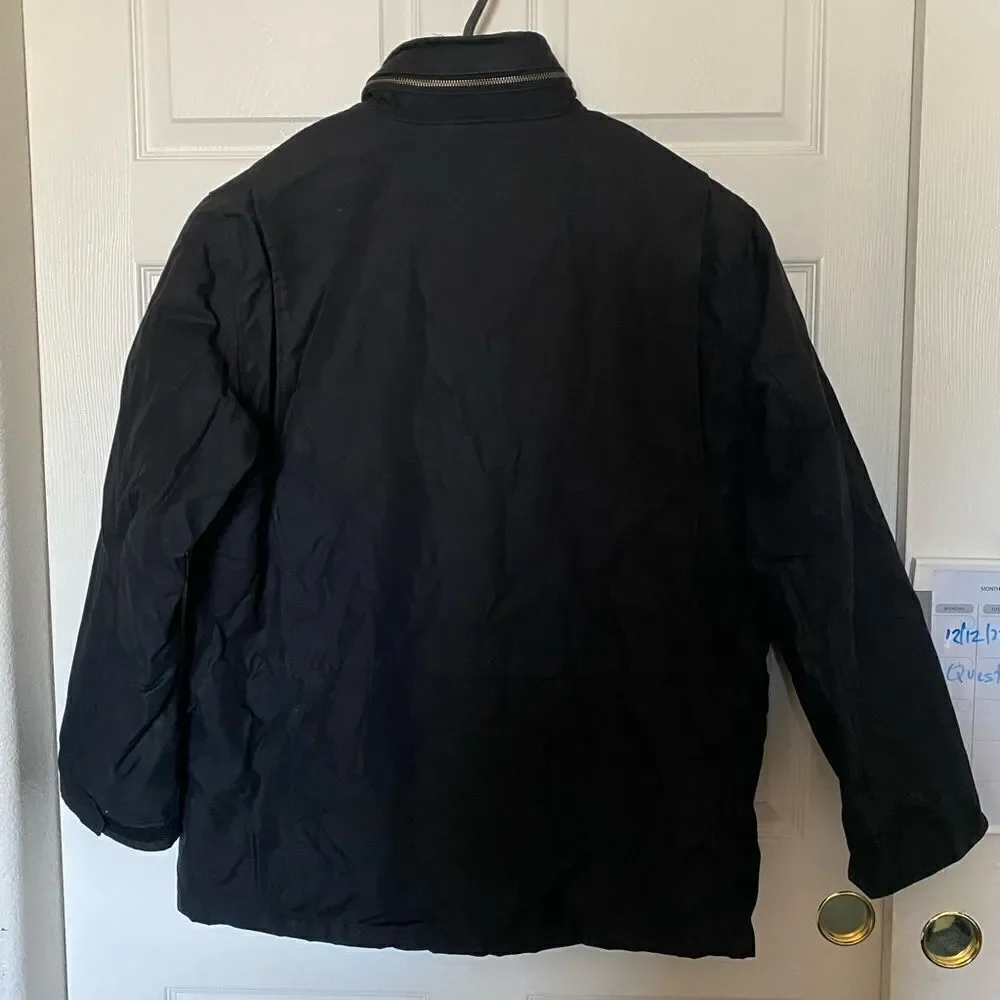 BANANA REPUBLIC Men’s Polyurethane Coated Field Jacket with Cotton Lining